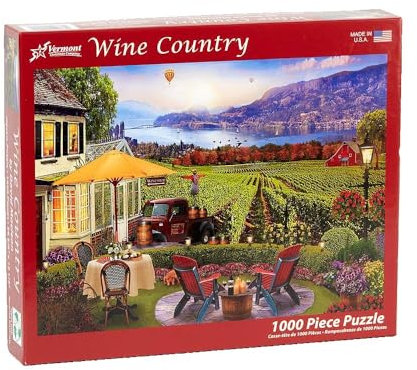 Vermont Christmas Company Weinland Jigsaw Puzzle 1000 Teile