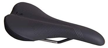 WTB Volt Fahrradsattel – Bequeme, mitteldicke Polsterung, konturierte Form mit Einer Flex-Tuned-Schale – Leichter MTB-Sattel für optimale Unterstützung & Leistung (schmale Breite und Titanschienen)