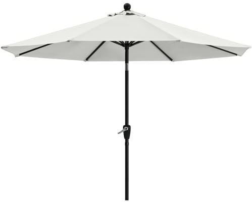 ABCCANOPY 2.3m PARASOL patio paraguas de mesa de mercado paraguas, inclinación con botón, adecuado para jardines, cubiertas, patios traseros y piscinas
