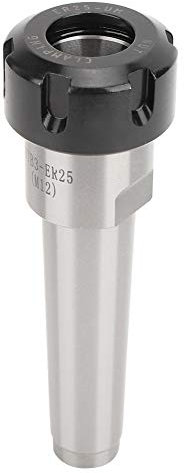 ER Chuck Shank Holder, MTB3-ER20-M12/MTB3-ER25-M12 Supporto per Codolo Chuck Morse per Torni CNC, Alta Precisione(MTB3-ER25-M12)