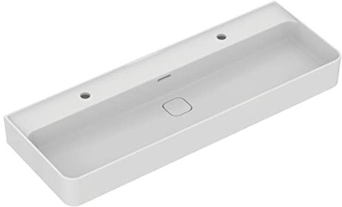 Ideal Standard Strada II Waschtisch T3595, 2 Hahnlöcher, 1200 mm, Farbe: Weiß