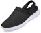 SAGUARO Zoccoli e Sabot Uomo Donna Estive Pantofole Scarpe da Spiaggia Sandali Antiscivolo Scarpe da Giardino Nero Gr.39