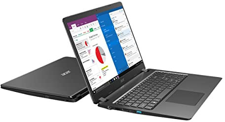 Acer Extensa EX215-52-517E Ordinateur Portable Intel Core i5-1035G1 15.6pcs 8Go 256Go SSD Win10P Noir