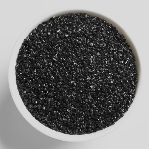 Boniosz 1.1 kg de suculentas y cactus de arena negra, decoración y aditivos diminutos, grava para bonsai, jardinería, terrario, jarrones rellenos