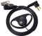 HYS Auricolare a forma di D compatibile con Motorola CP040 CP140 Hytera Midland radio a 2 vie in linea PPT auricolare per la sicurezza della polizia