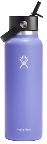 Hydro Flask 40 OZ Wide Flex Straw Cap Lupine
