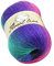 Verschiedenen Farben Baumwollgarn zum Häkeln, MoreChioce Regenbogenfarbenes Weiche Wollgarn Handgemachtes Häkelgarn Mehrfarbiges Häkelgarn mit Farbverlauf 400m 100g Garn für DIY-Häkelstricken,Typ N