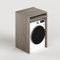 KLESIA Mobile Mobiletto Coprilavatrice/Asciugatrice in legno da bagno lavanderia dimensioni H105x71x65 (OLMO, COPRILAVATRICE CON RIPIANO ESTRAIBILE)