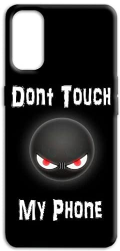 Mixroom - Cover Custodia Back case In TPU Silicone Morbida Per TCL 403 Fantasia Don't Touch My Phone I131