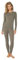 DANISH ENDURANCE Merino Thermounterwäsche Damen, Premium Skiunterwäsche Damen, Funktionsunterwäsche Set, Warm & Atmungsaktiv, Merino Unterwäsche Damen, Grau, S