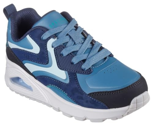 Skechers UNO Gen1 Color Surge Sneaker, Schwarz (Navy Black), 39 EU