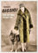 Gutsch Verlag Retro Humor Postkarte mit Hund und Dame - Vorsicht Bissig! Aber der Hund ist ganz lieb - Witzige Postkarte für Freunde & Familie, Schwarz-Weiß Vintage Design.