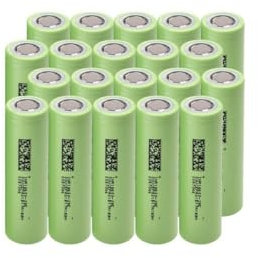 Green Cell Batterie Ricaricabili 20GC18650NMC29 2900mAh 3,7V 18650 (20 Pezzi)