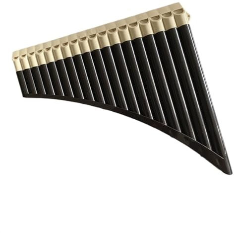 Panflöteninstrument Für Anfänger 18 Röhren Professionelle C-Taste Schwarz