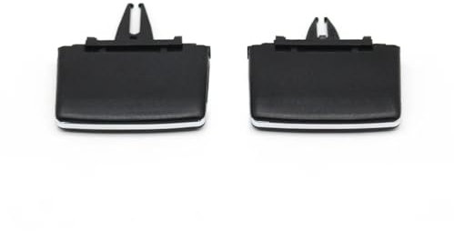 Pizgear Griglia di ventilazione anteriore auto, clip scorrevole, sinistra, destra, centrale, for Mercedes-Benz, Classe C W204 C300 2011 2012 2013 2014 Clip per linguetta di sfiato dell'aria(L or R 1PC