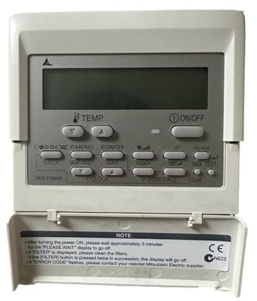 ACUEND Controlador De Cable De Motor PAR 21MAA Panel De Control De Aire Acondicionado. Compatible con Mitsubishi. Aire Acondicionado con Interruptor Multilínea