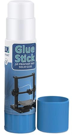 Stick adesivo per stampante 3D - adesivo per stampante 3D | Colla per stampa 3D | Adesivo del letto della stampante 3D | Saldatura a letto calda lamina da letto incollata colla adeguata | Stick