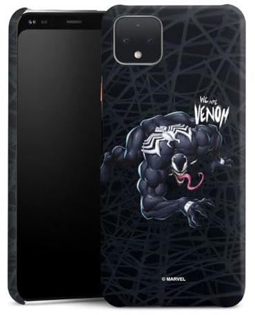 Custodia premium compatibile con Google Pixel 4 XL Cover per smartphone Custodia opaca Marvel Venom Uomo Ragno