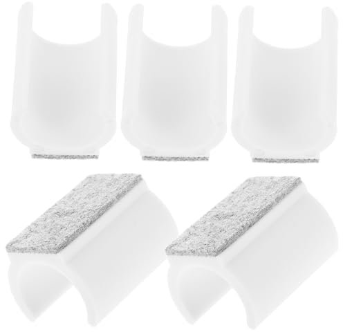 Holibanna 5stücke Stuhlbeinkappen Bodenschoner Für Stuhlbeine Wiederverwendbare Stuhlpolster rutschfeste Stuhlbeinpolster u Förmige Stuhlrohr Schoner Für Hartholzböden