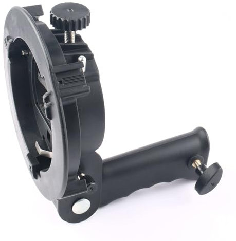 REFLEX CAMERA Universal Bowens Mount S-Type Bracket Holder for Speedlite Flash and Umbrella Softbox – Compatible with Canon, Nikon, Godox, Yongnuo, and More