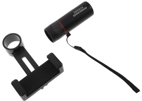 KONTONTY Telescopio Monocular Ultra Claro De Pared para Turismo Telescopio con Zoom para Smartphone Lente con Zoom para Teléfono Móvil para Caza