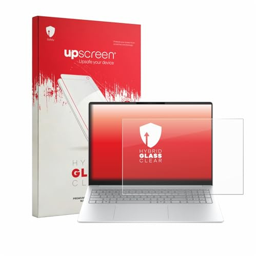 upscreen Schutzglas für HP OmniBook 3 16 16-bw0750ng Schutzfolie Panzer Folie Glas [Extrem Kratzfest 9H, Anti-Fingerprint, Ultra-Transparent]