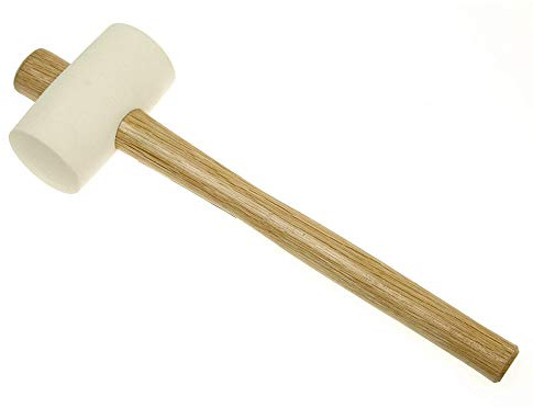 Faithfull Rubber MallET - White 2.1/4IN