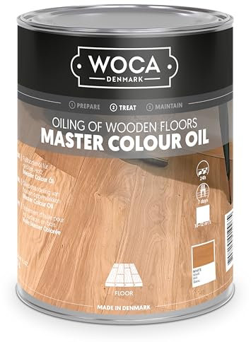 Woca Meister - Lucido Per Superfici In Legno 1 Litro Bianco