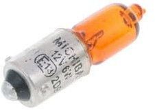 Glühlampe orange H6W BAX9s 12V 6W