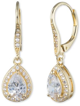 Anne Klein Damen Hängeohrringe Vergoldet - 60422583-887