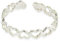 925 Argent Sterling Massif Réglable Cœur Ouvert Bague D'Orteils