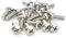 Linsenkopfschrauben mit Kreuzschlitz Phillips Edelstahl A2 DIN 7985 M2x6 (x50)