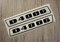 Deutz Aufkleber für Traktor D4006 Logo Emblem Sticker Label schwarz (bis 1974)