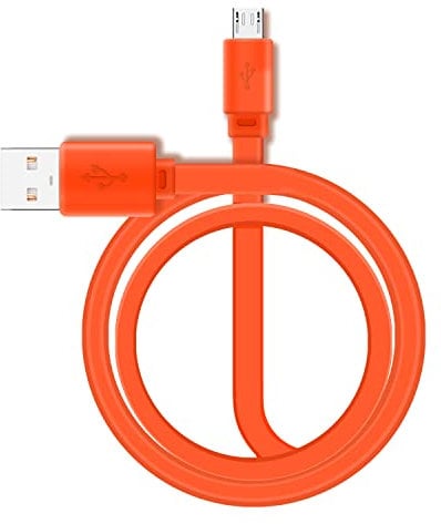 Adhiper Replacement Cable Power Charing Cord Line Replacement micro usb charging cable Compatible for JBL GO 3 JBL Flip 2 Flip 3 Flip 4 Clip 2 Speaker Logitech UE Boom 22AWG Android (3.3ft)