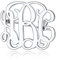 Custom4U Broche avec Initiales de Prénom Personnalisé Badge Pins Monogramme Lettres Gravé Bijoux Acier Inoxydable