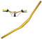 WAKE Fahrrad Lenker 31.8MM Aluminiumlegierung MTB Lenker Riser Bar für Mountainbike 780MM,Gold