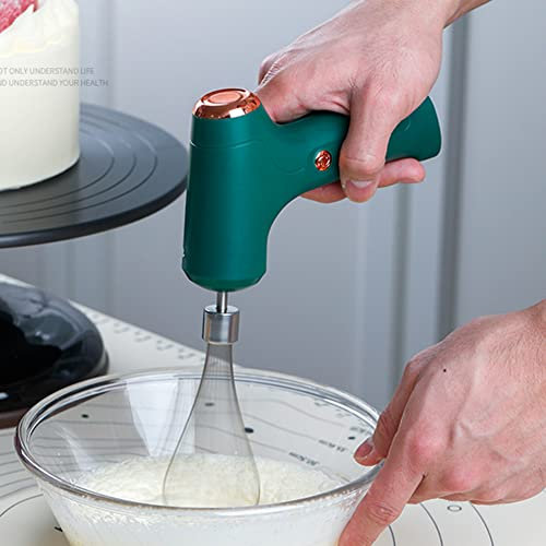 Mini batteur électrique à main - Batteur à œufs électrique - Pour la crème et les gâteaux - Outil de cuisine - Pour fouetter la crème, les gâteaux et les cookies