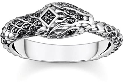 THOMAS SABO Damenring Silber Schlange TR2419-643-11-58 Ringgröße 58/18,5
