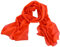 DOLCE ABBRACCIO by RiemTEX Damen Schal Tuch Stola elegante Schals und Tücher Verona aus Chiffon (Orange)