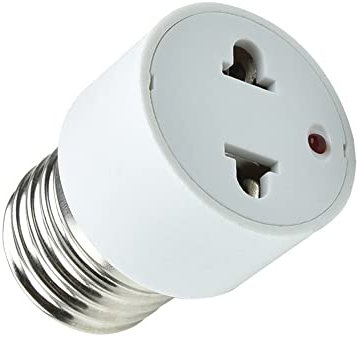 Oniissy E27 Sockel Konverter 1-Pack Socket Adapter Hohe Qualität Lampensockel Adapter für LED-Lampen und Glühbirnen Lampen