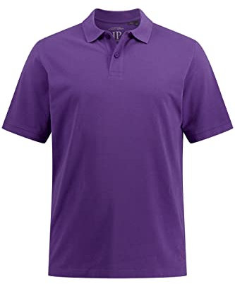 JP 1880 Poloshirt, piqué Polo T-Shirt Uomo, Prugna, 4XL
