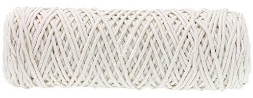 LANA GROSSA The Core | Stabiles, umwickeltes Baumwollgarn - ideal für Dekoartikel & Taschen | Handstrickgarn aus 50% Baumwolle & 50% Polyester | 100g Wolle zum Stricken & Häkeln | 85m Garn FB1