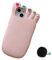 3D Funny Soft Silicone Phone Case for iPhone 14 13 12 11 Pro Max, 3D Foot Shape Phone Case, Funny Cute Big Foot Shaped Phone Case (Pink,for iPhone13PRO)