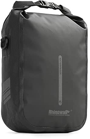 HUIOP 6L vélo à dégagement Rapide vélo Fourche Avant Sac étanche vélo Sac vélo Avant Sac Scooter électrique Sac de Rangement vélo Accessoire,Sacoche de Fourche Avant pour vélo à dégagement Rapide 6L