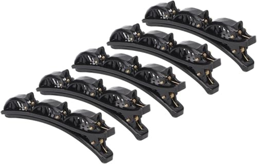 5Stk Geflochtene Haarspangen Leichte Modische ABS Haarclips Geflochtene Haarnadeln Haarklammern Mit Rutschfesten Zähnen Einfache Flechtfrisur Hilfsmittel Für Mädchen Damen Alltag Styling Acc