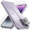 4youquality (4-in-1 Case for iPhone 14 Pro Max Case with [2-Pack Tempered Glass Screen Protectors + 1-Pack Camera Lens Protector], Airbag Protection, Bumper Phone Case (Clear)