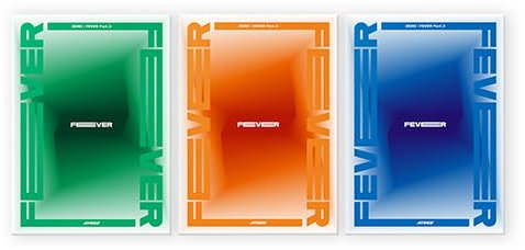 ATEEZ - ZERO : FEVER Part.3 (zufällige Version) + gefaltetes Poster