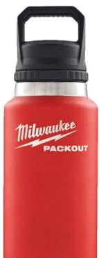 Milwaukee 4932493465 710ml PACKOUT Bottle Chug Lid Red