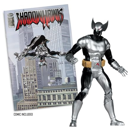 McFarlane ShadowHawk (Image Comics Founders Series) 7in Deluxe Action Figure Elite Edition | Elite Edition