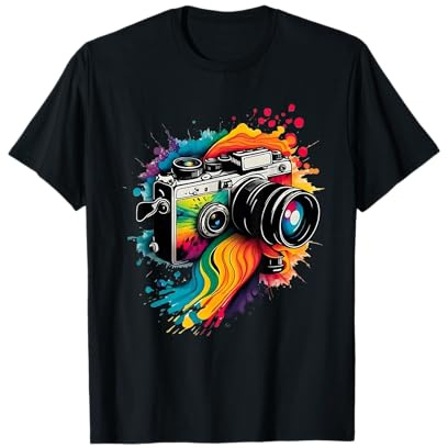 Vintage Photography women Shirt camera Lovers kids and girls T-Shirt